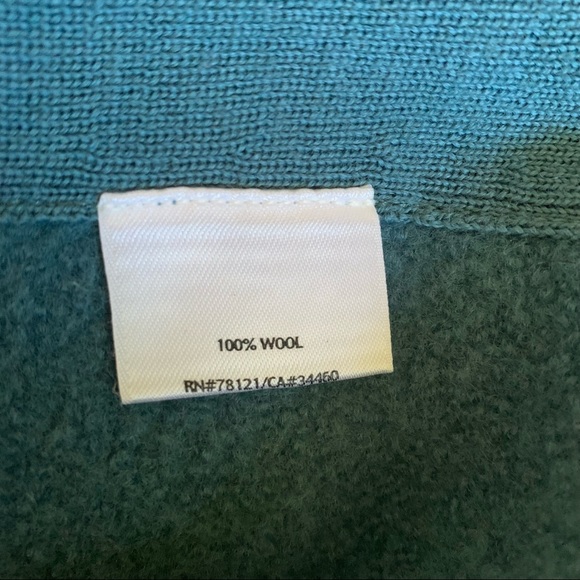 Eileen Fisher blue snap front button jacket - Picture 13 of 13